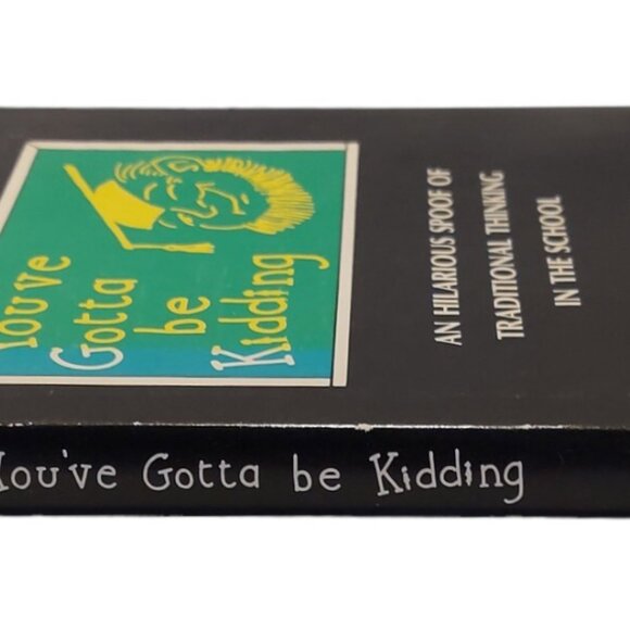 You've Gotta Be Kidding Paul Zann signed HC DJ Vtg 1975 humor spoof education - Picture 5 of 8